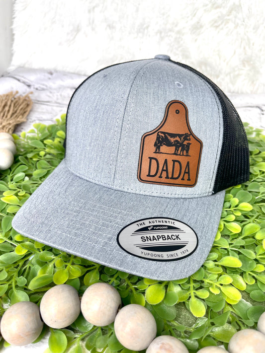 Custom Cattle patch Hat