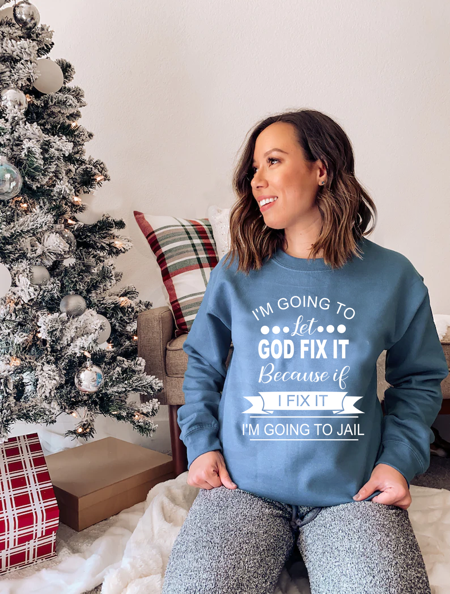 GOD FIX IT Crewneck Sweatshirt