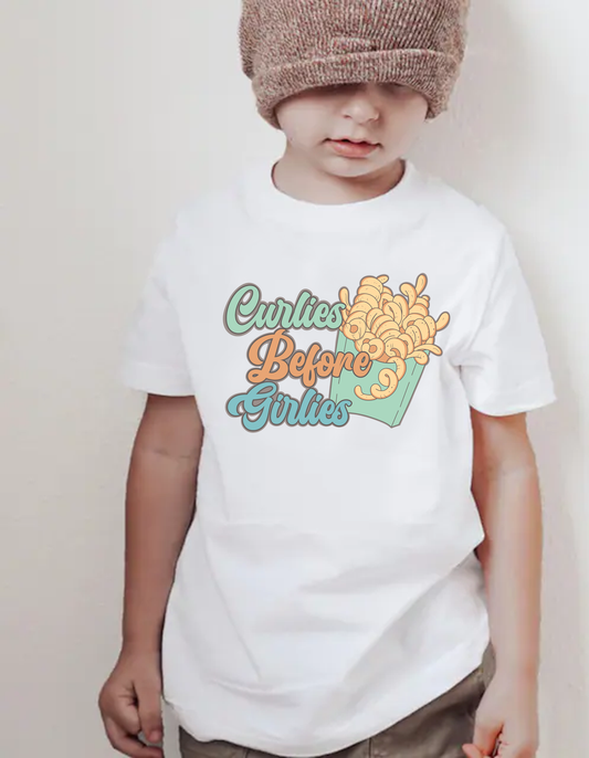 Curlies kids Tee