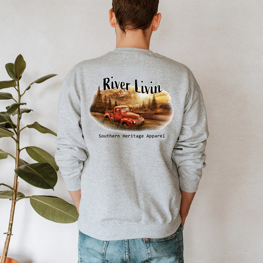 River Livin Long sleeve Tee